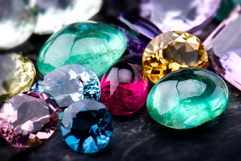 Image of assorted precious stones